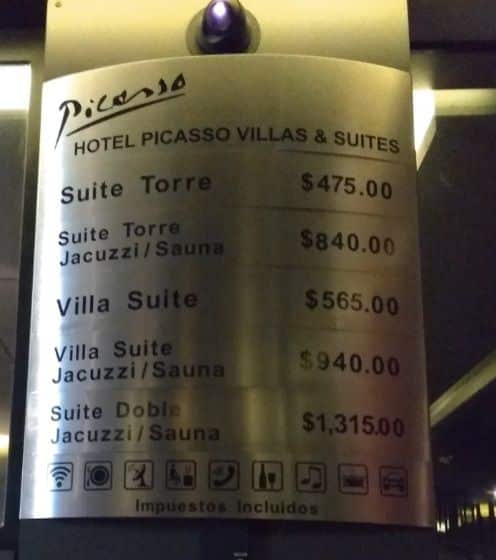Motel Picasso Guadalajara precios